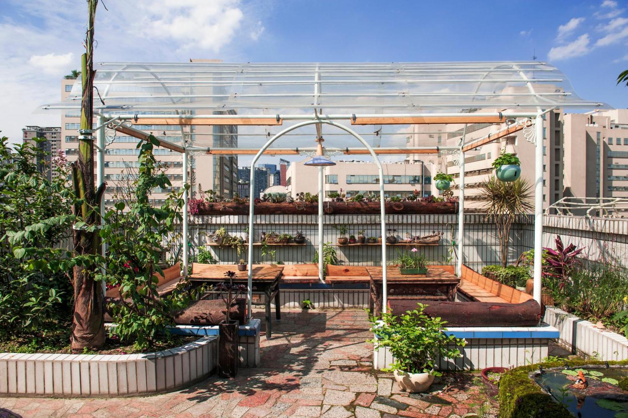 Arthur'S Roof-Top Çengdu Dış mekan fotoğraf